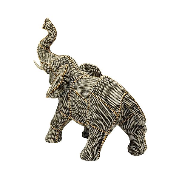 KARE Deko-Figur Walking Elephant Pearls, Höhe 24 cm, grau günstig online kaufen