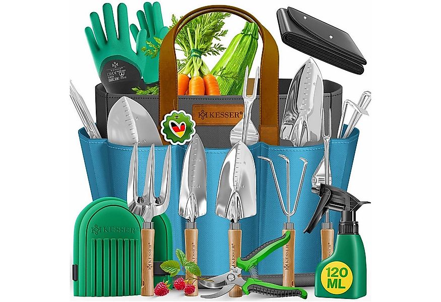 KESSER Gartenpflege-Set Gartenwerkzeug Set 10-teilig Gartengeräte mit ergon günstig online kaufen