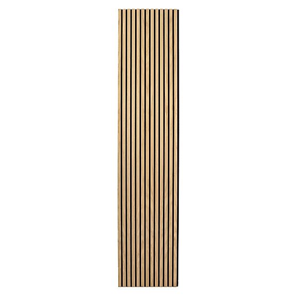 Akustikpaneel Wandverkleidung Smart Eiche Schwarz MDF auf Akustikfilz 240 c günstig online kaufen