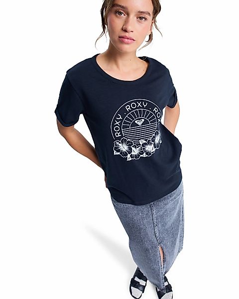 Roxy Oversize-Shirt "Oceanwave Regular Slub" günstig online kaufen