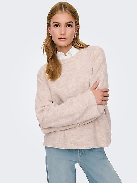 ONLY Rundhalspullover "ONLSIMONI L/S O-NECK PULLOVER KNT NOOS" günstig online kaufen