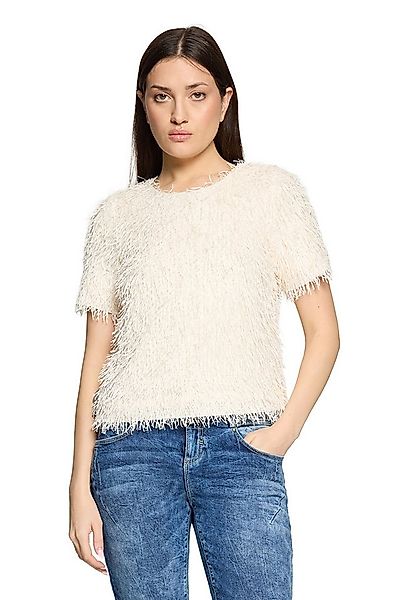 Cartoon Kurzarmshirt Damen mit Fransen (1-tlg) günstig online kaufen