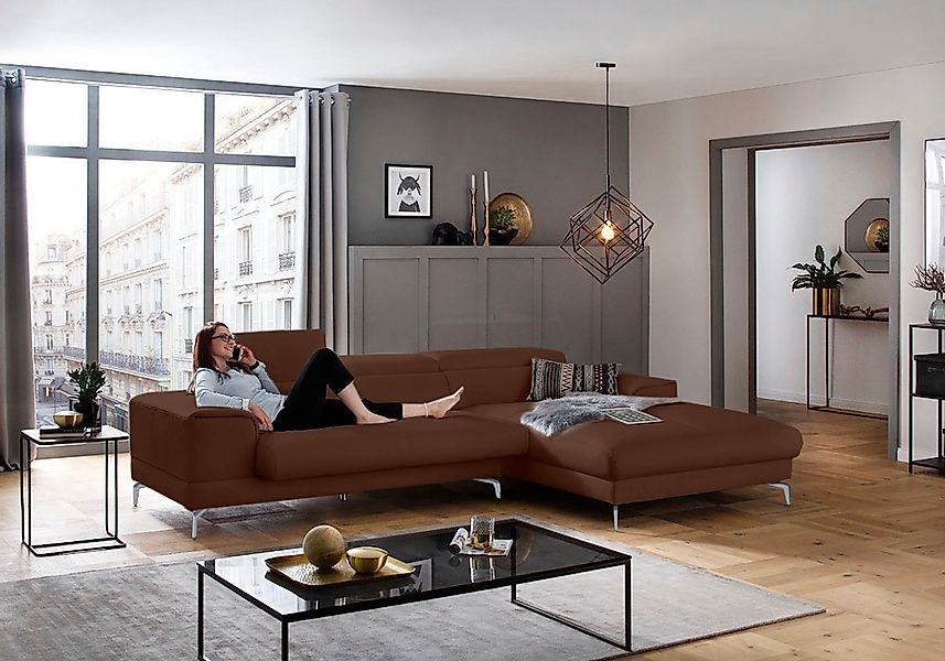 W.SCHILLIG Ecksofa »piedroo, Designsofa mit tollem Sitzkomfort, bequem und günstig online kaufen