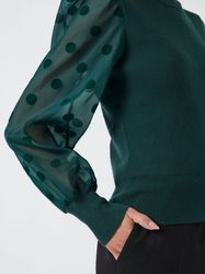 Y.A.S Rundhalspullover YASDOTME LS KNIT PULLOVER günstig online kaufen