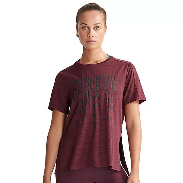 Superdry Tech Touch Kurzarm T-shirt S Claret günstig online kaufen