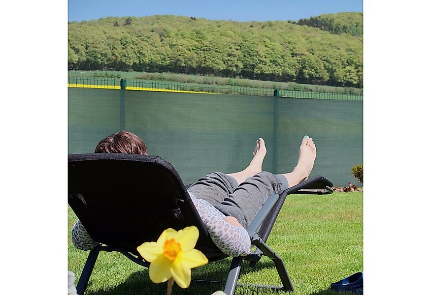 relaxdays Blende Zaunblende grün 1,80m, 1,8 x 6 Meter günstig online kaufen