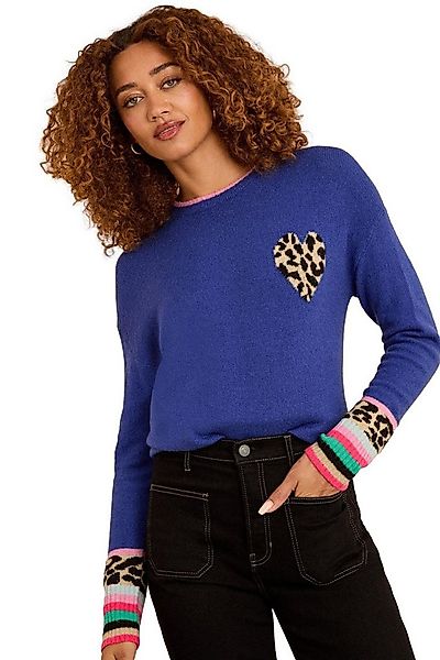 Love & Roses Rundhalspullover Love & Roses Rundhals-Pullover, Regular (1-tl günstig online kaufen