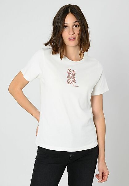Damen T-shirt Tt85 Reinvent Embroidery Aus Biobaumwolle Mit Stickerei günstig online kaufen