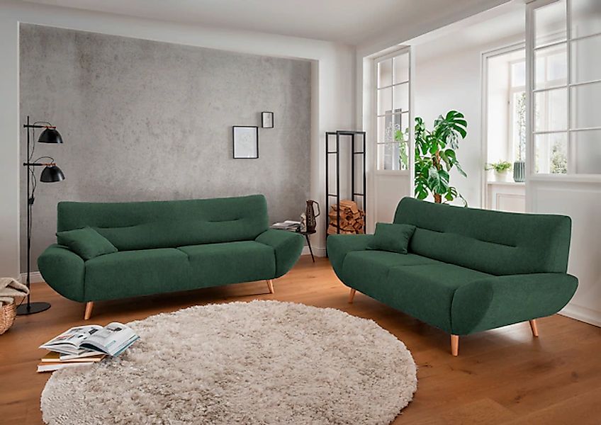 Home affaire Polstergarnitur »Drago, modern und zeitlos, aktuelle Formenspr günstig online kaufen