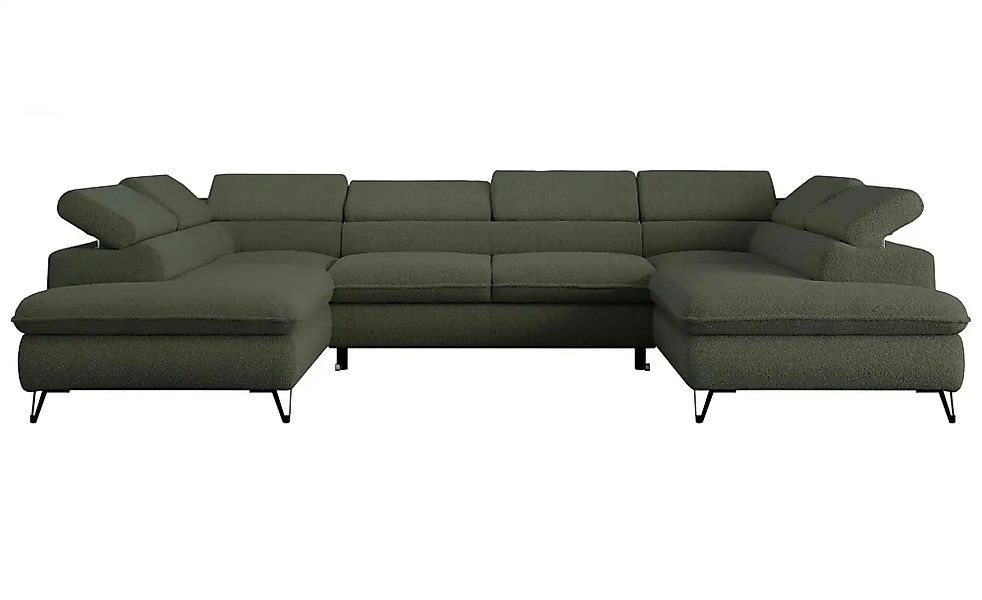 Wohnlandschaft  Peter ¦ grün ¦ Maße (cm): B: 346 H: 76 Polstermöbel > Sofas günstig online kaufen