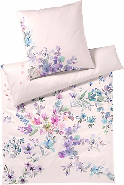 Elegante Bettwäsche "Amazing" 2 Stk. tlg. angenehmes Hautgefühl günstig online kaufen