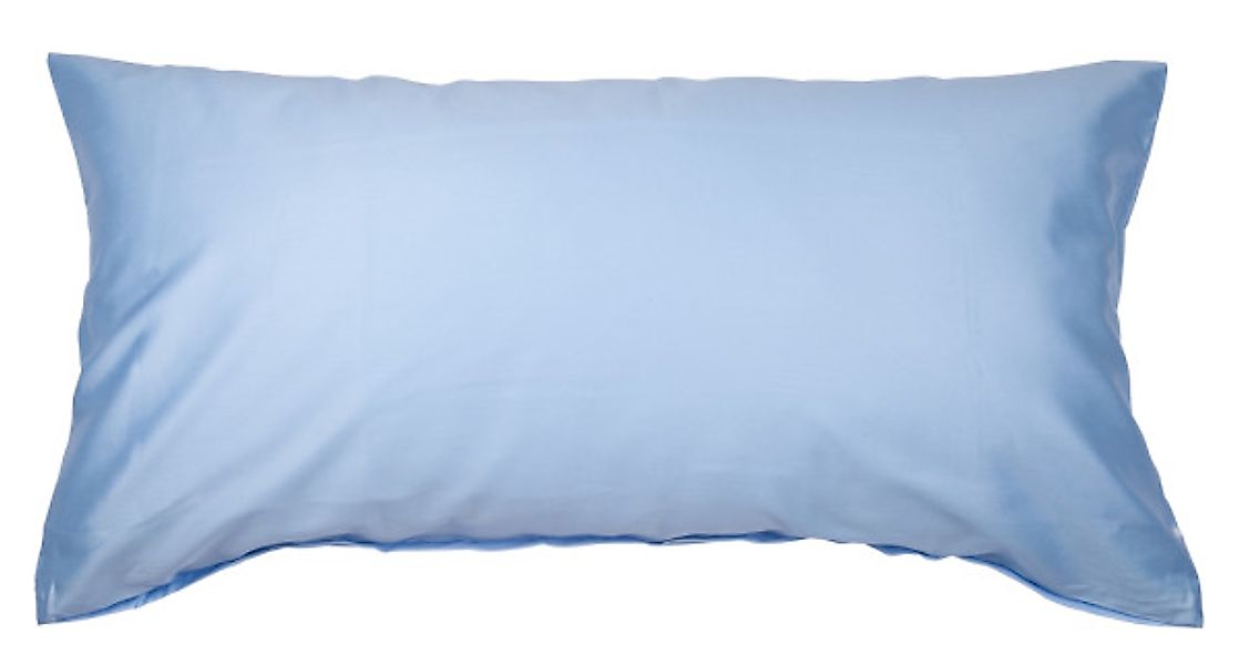 Janine Janine Mako-Satin Bettwäsche Colors 31001 hellblau Größe:  40x80 cm günstig online kaufen