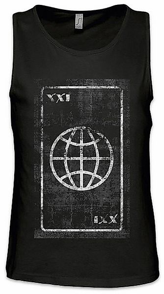 Urban Backwoods Tanktop Tarot The Way of the World Ärmelloses T-Shirt Karte günstig online kaufen