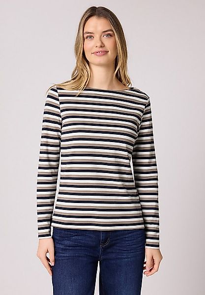 STREET ONE Langarmshirt mit U-Boot-Ausschnitt günstig online kaufen