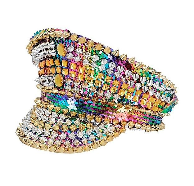 Boland Kostüm Glanzparade Offiziersmütze, Der passende Kopfputz für die Gli günstig online kaufen