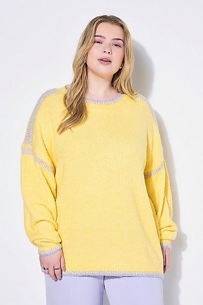 Studio Untold Strickpullover Pullover oversized Ziernähte günstig online kaufen