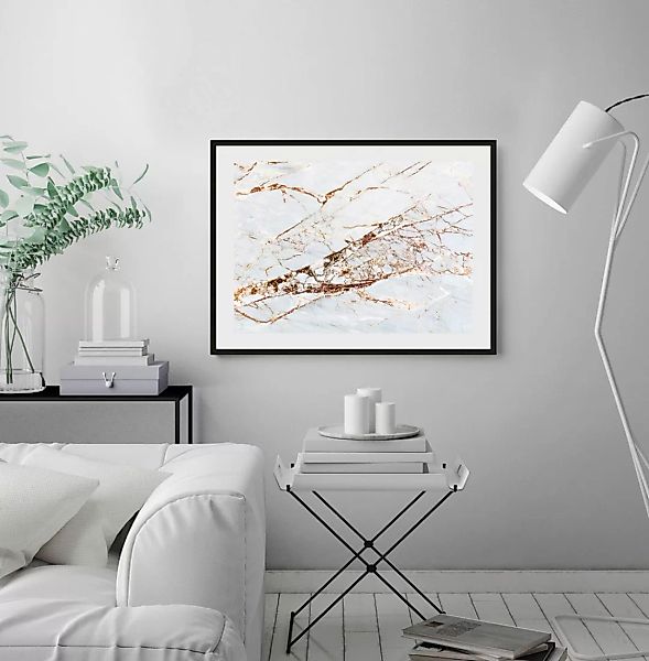 queence Bild "Vera", Abstrakt-Marmor-Kunst-Gemälde, (1 St.), HD Premium Pos günstig online kaufen