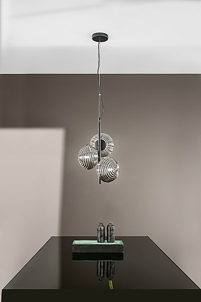 ECO-LIGHT Pendelleuchte »Pendelleuchte RIPPLE«, 3 flammig, Leuchtmittel E27 günstig online kaufen