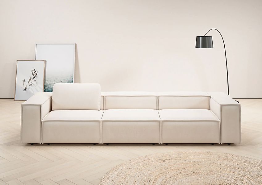 Places of Style 3,5-Sitzer "Watertown, modernes Big-Sofa XXL, 336 cm Breite günstig online kaufen