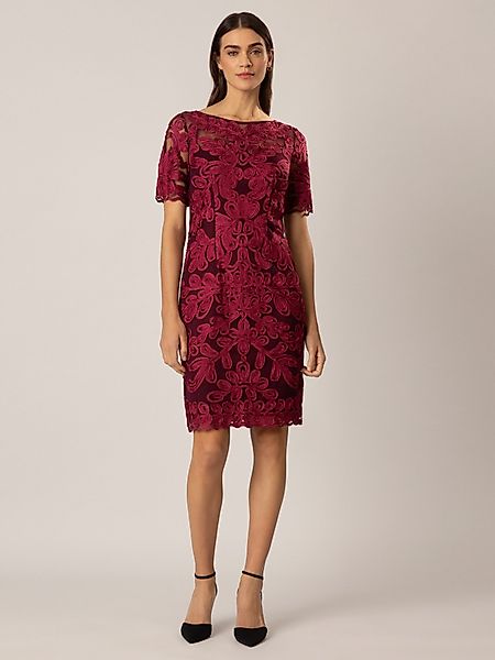 Apart Cocktailkleid mit allover aufwendig bestricktes günstig online kaufen