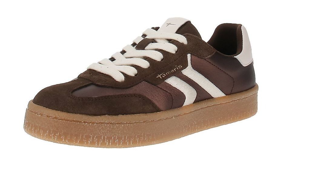 Tamaris Tamaris 1-23723-44 - Damen Sneaker - 323-Brown-Metallic Sneaker günstig online kaufen