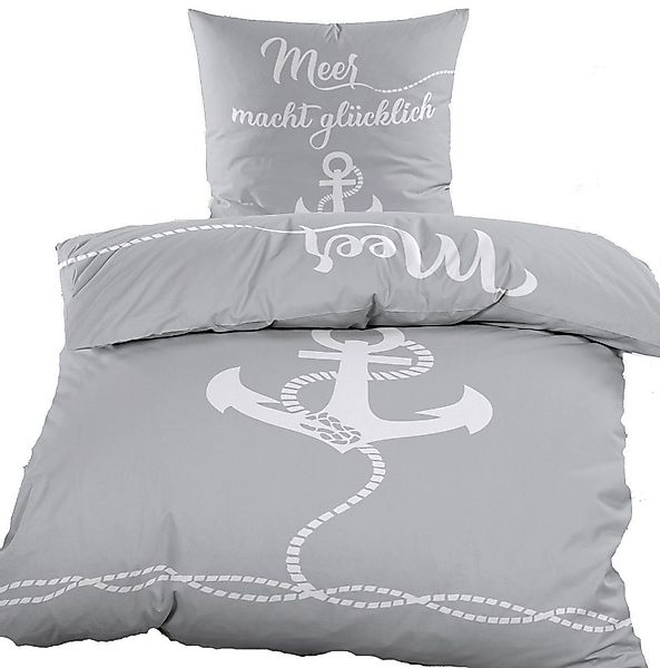 KH-Haushaltshandel Bettwäsche Renforce Bettwäsche, 135x200 + günstig online kaufen