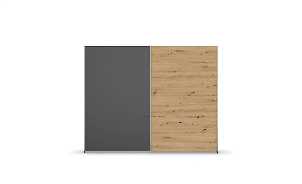 Schwebetürenschrank  Acton ¦ grau ¦ Maße (cm): B: 261 H: 210 Schränke > Kle günstig online kaufen