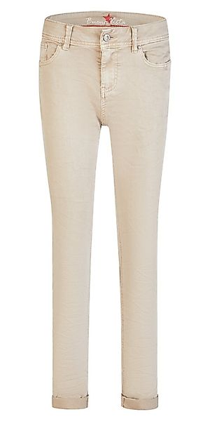 Buena Vista Stoffhose ? Damen Stoffhose ? Beige Twill Hose ? Tapered Fit ? günstig online kaufen