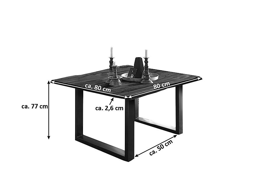 SAM® Baumkantentisch Kapalua, Baumkante, Akazienholz massiv, günstig online kaufen