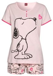 Peanuts Shorty 2 Stk. tlg., mit Snoopy-Herz-Print günstig online kaufen