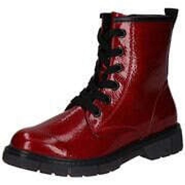 Marco Tozzi Schnürstiefelette Damen rot günstig online kaufen
