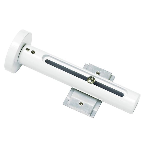 Gardinia Wandträger für Flächenvorhangschienen Weiß 3 cm - 8 cm günstig online kaufen