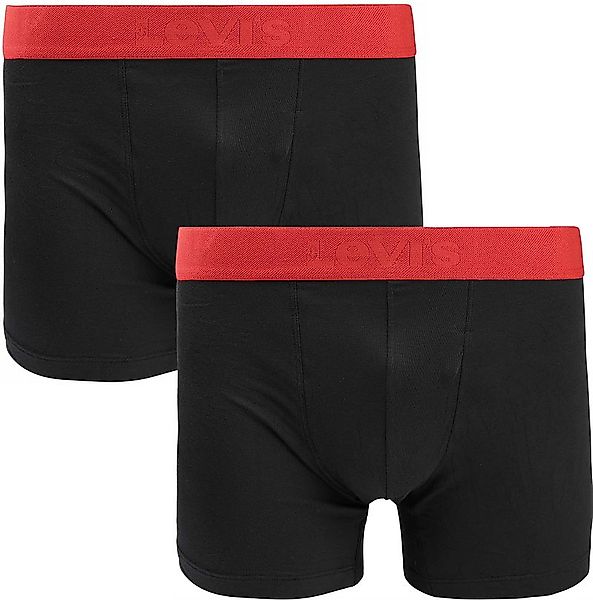 Levi's Brief Boxershorts 2-Pack Schwarz  - Größe XL günstig online kaufen