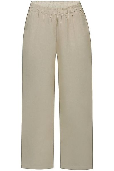 ZE-ZE Nordic Leinenhose Leinenhose Lucia beige Elastikbund günstig online kaufen