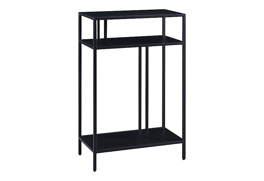 en.casa Konsolentisch, »Kumlinge« Flurtisch Metall 55 x 30 x 85 cm Schwarz günstig online kaufen