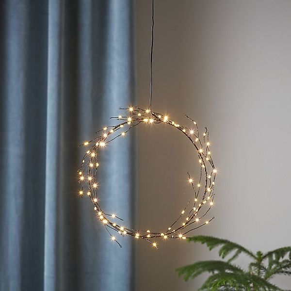 MARELIDA Dekokranz LED Kranz Draht Türkranz günstig online kaufen