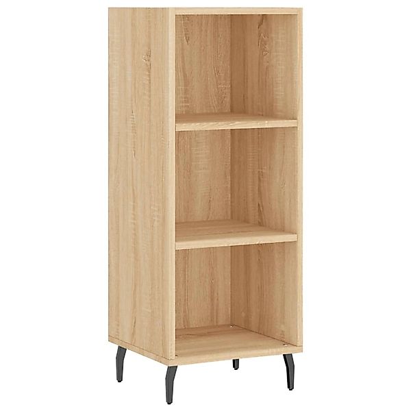 vidaXL Sideboard Sonoma-Eiche 34,5x32,5x90 cm Holzwerkstoff 828751 günstig online kaufen