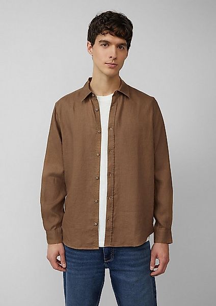 s.Oliver Langarmhemd Hemd Regular Fit: Langarmhemd aus Leinen günstig online kaufen