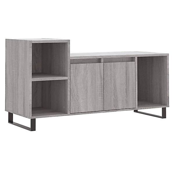 VidaXL TV-Schrank Grau Sonoma 100x35x55 cm Holzwerkstoff  Modell 3 günstig online kaufen