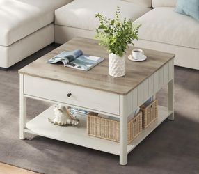 VASAGLE Couchtisch, Wohnzimmertisch, viel Stauraum, 80 günstig online kaufen