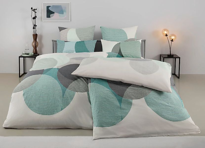 BIERBAUM Bettwäsche "Carla in Gr. 135x200 oder 155x220 cm" 2 Stk. Bettwäsch günstig online kaufen