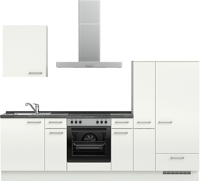 nobilia Küchenzeile ""Laser I", Ausrichtung wählbar, Breite 270 cm" vormont günstig online kaufen