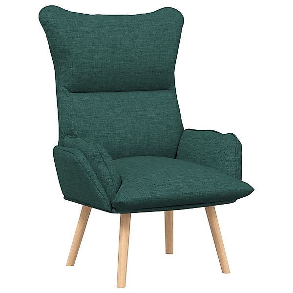 vidaXL Sessel Relaxsessel Dunkelgrün Stoff (1-St) günstig online kaufen