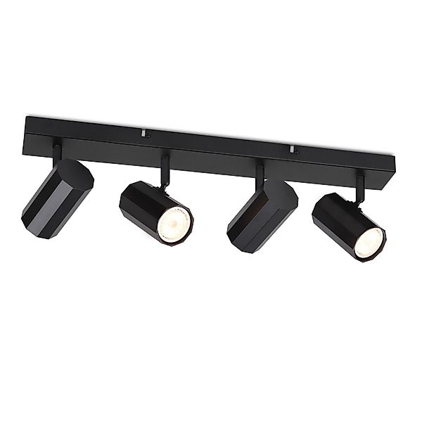 Nettlife Deckenstrahler 2/3/4 Flammig Schwarz Vintage günstig online kaufen
