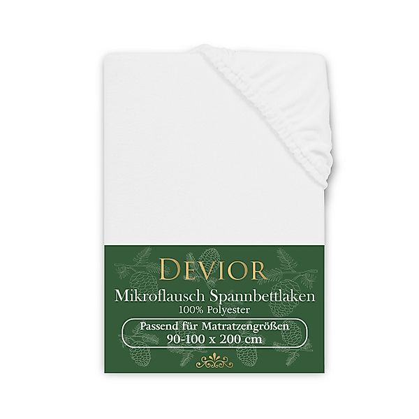 Devior Spannbettlaken Spannbetttuch Bettlaken Winter Flausch günstig online kaufen