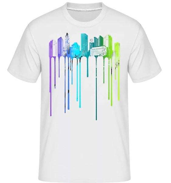 Graffiti Stadt · Shirtinator Männer T-Shirt günstig online kaufen