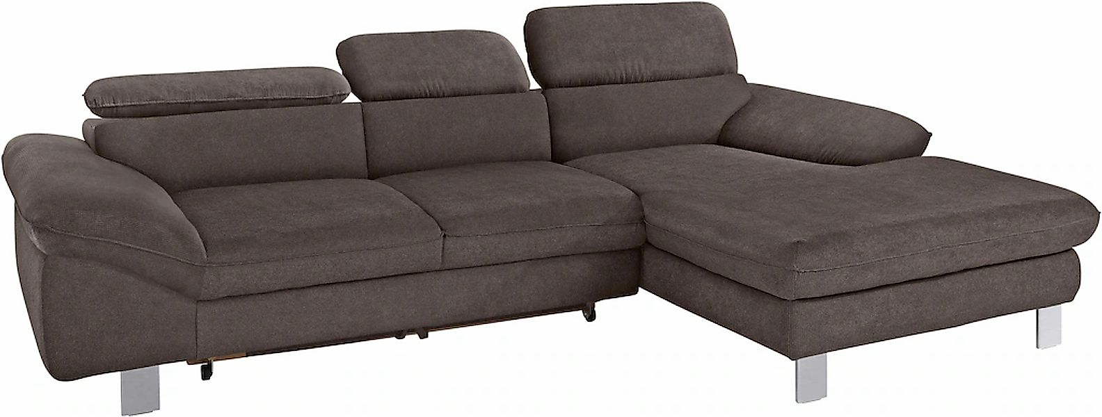 COTTA Ecksofa "Driver L-Form" mit Kopfteilverstellung, wahlweise mit Bettfu günstig online kaufen