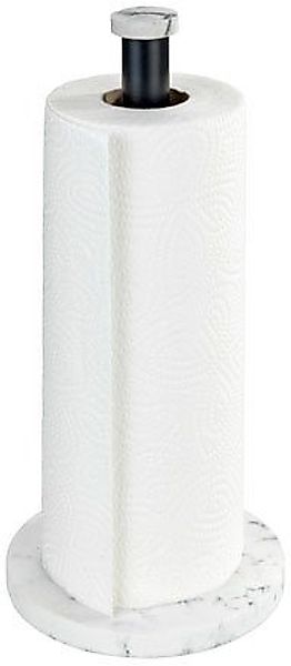 WENKO Küchenrollenhalter Modell Marmor, freistehender Papierrollenhalter günstig online kaufen