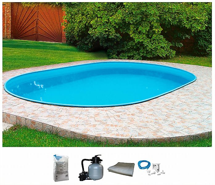 my POOL BWT Ovalpool "PREMIUM" Höhe 135 cm, in verschiedenen Größen verfügb günstig online kaufen
