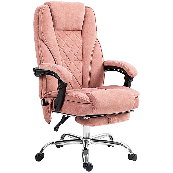 Vinsetto Bürostuhl mit Vibrtationsmassage, Ergonomischer Schreibtischstuhl günstig online kaufen